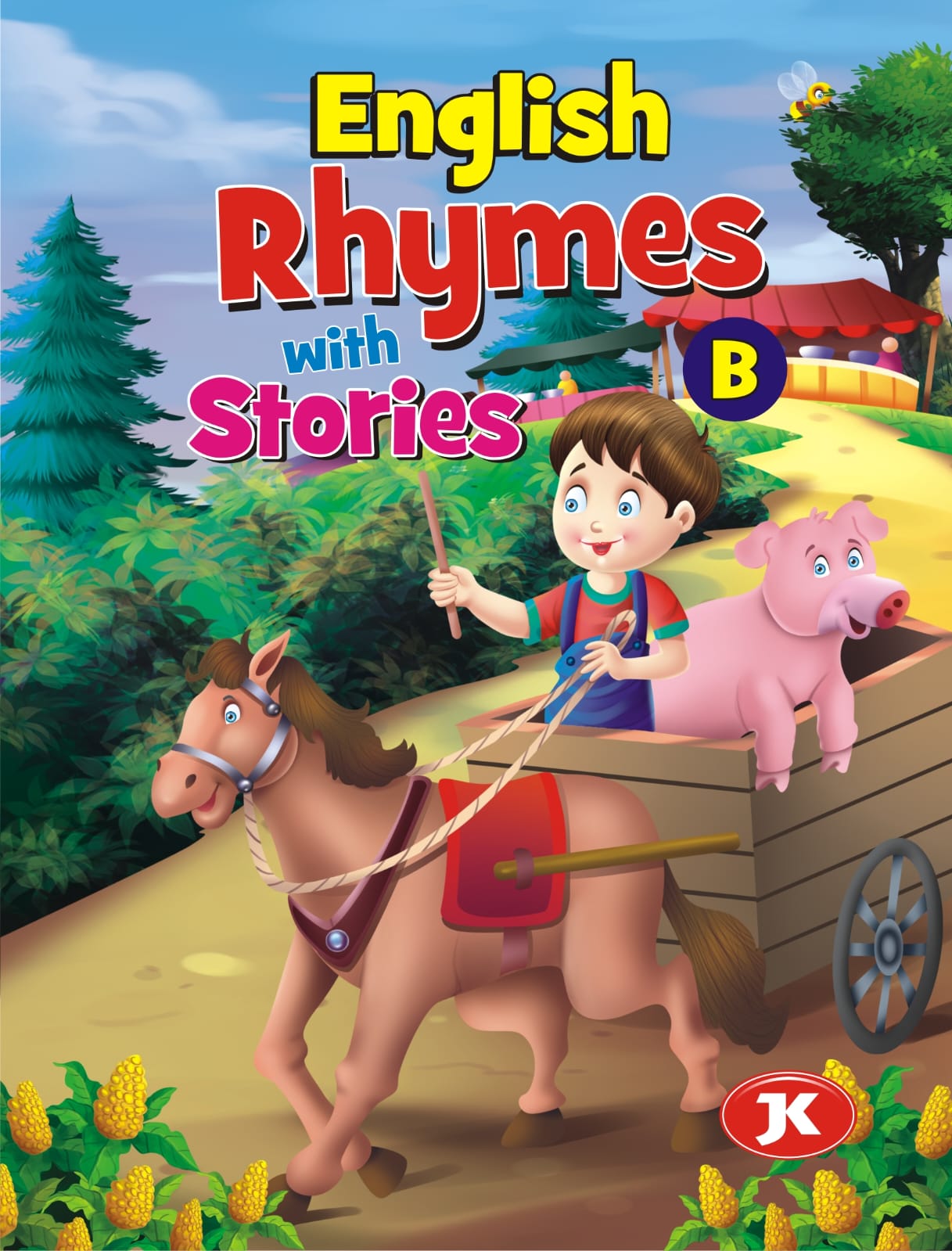 Jr KG English rhymes with stories1