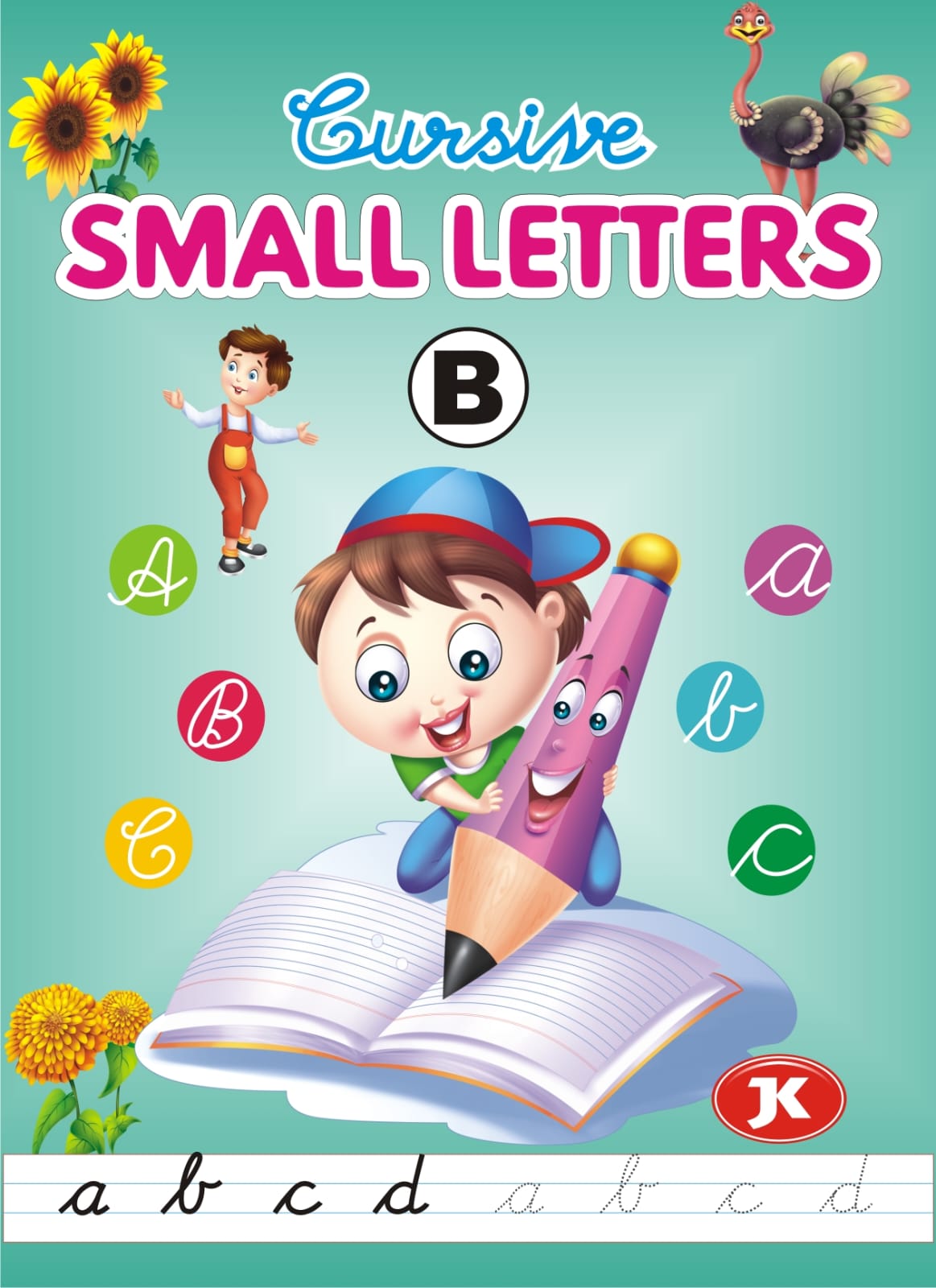 Jr KG cursive small letters1