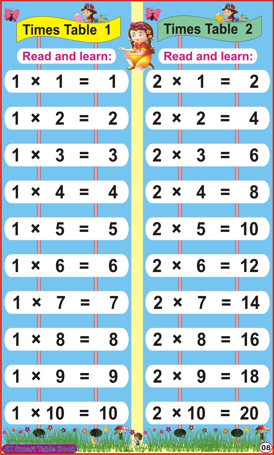 Jr KG smart table book4