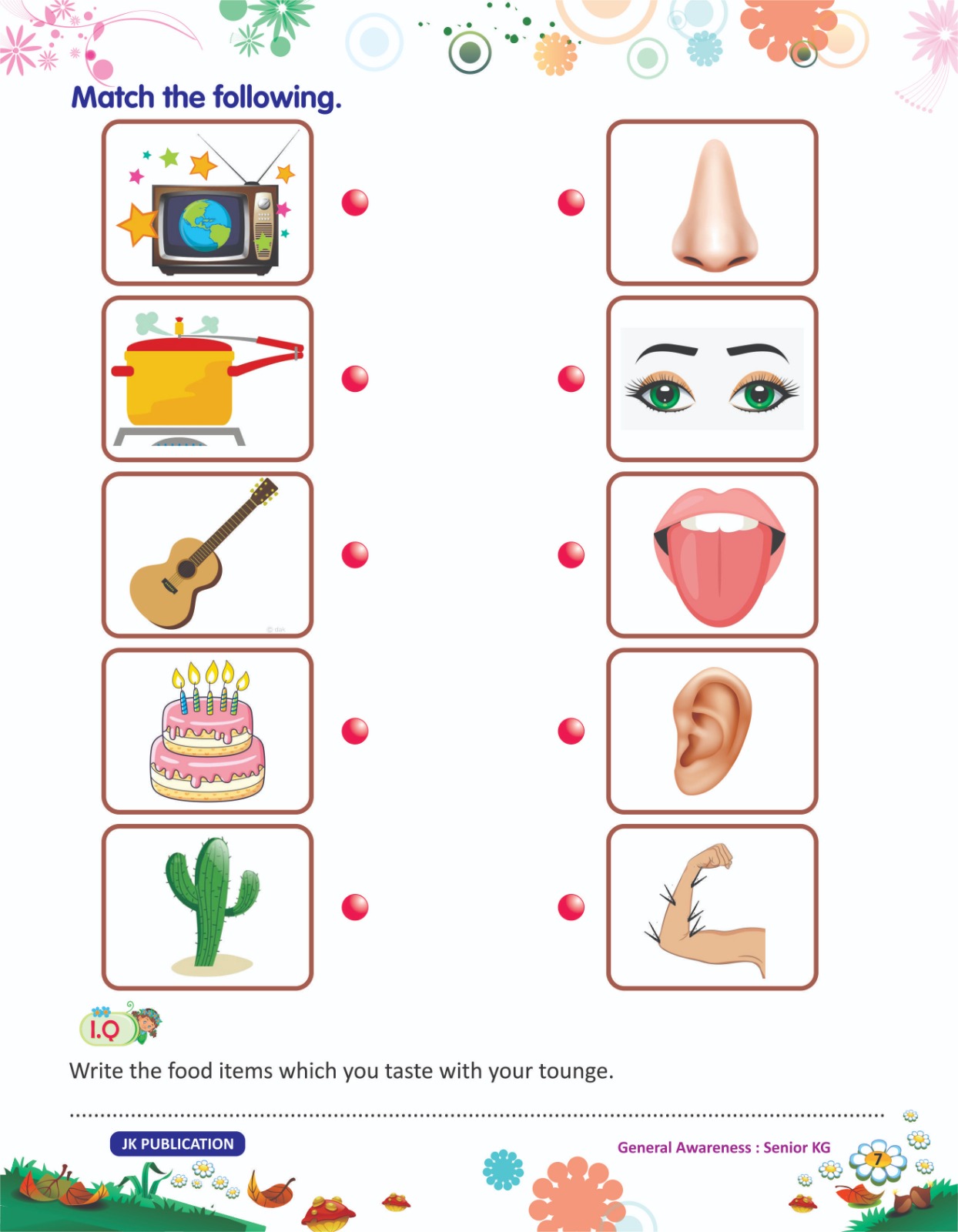 Sr Kg General awareness3