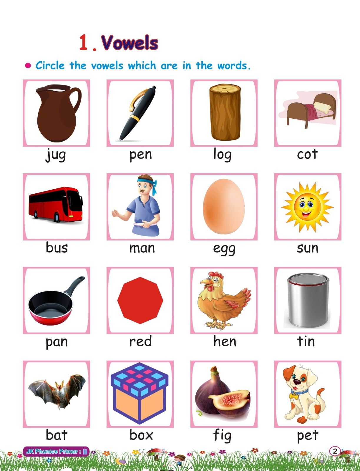 Sr Kg english phonic primer 22