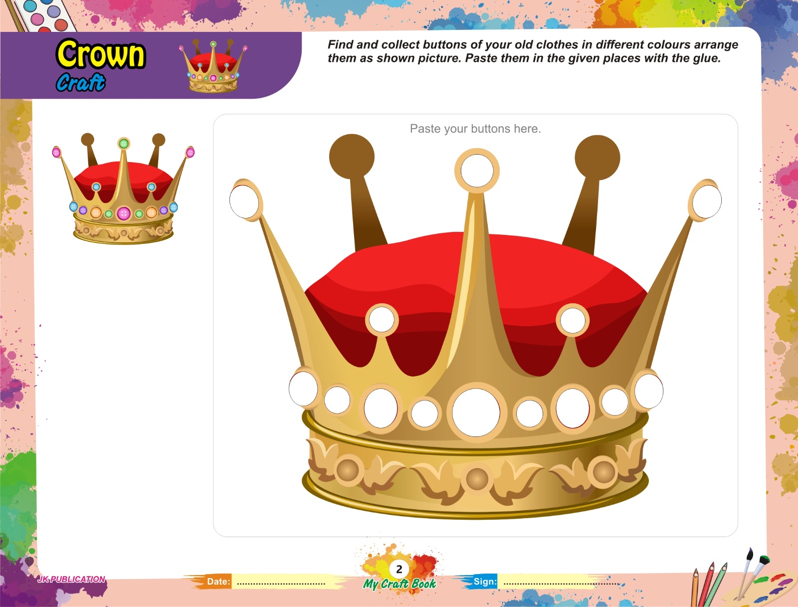 Sr Kg my craft book2