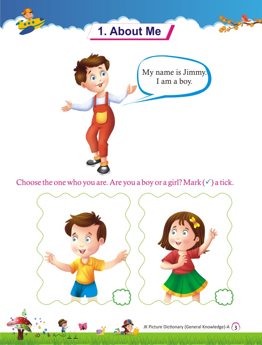 playgroup Picture Dictionary – A 3